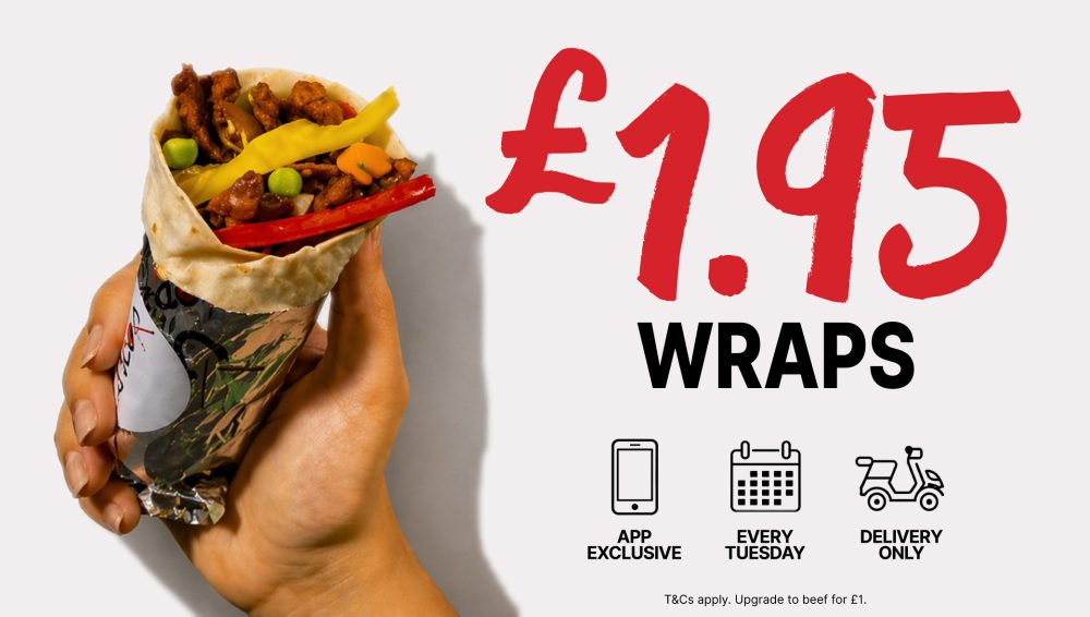 £1.95 Wraps